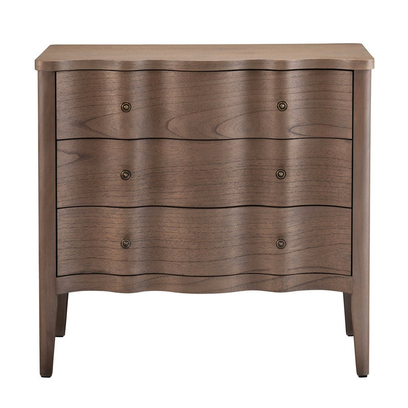 Pembroke Brown Three-Drawer Chest - Ornate Home