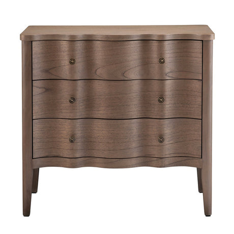 Pembroke Brown Three-Drawer Chest - Ornate Home