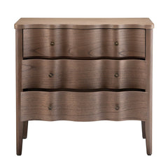 Pembroke Brown Three-Drawer Chest - Ornate Home