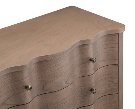 Pembroke Brown Three-Drawer Chest - Ornate Home