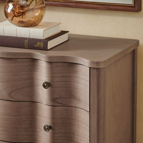 Pembroke Brown Three-Drawer Chest - Ornate Home