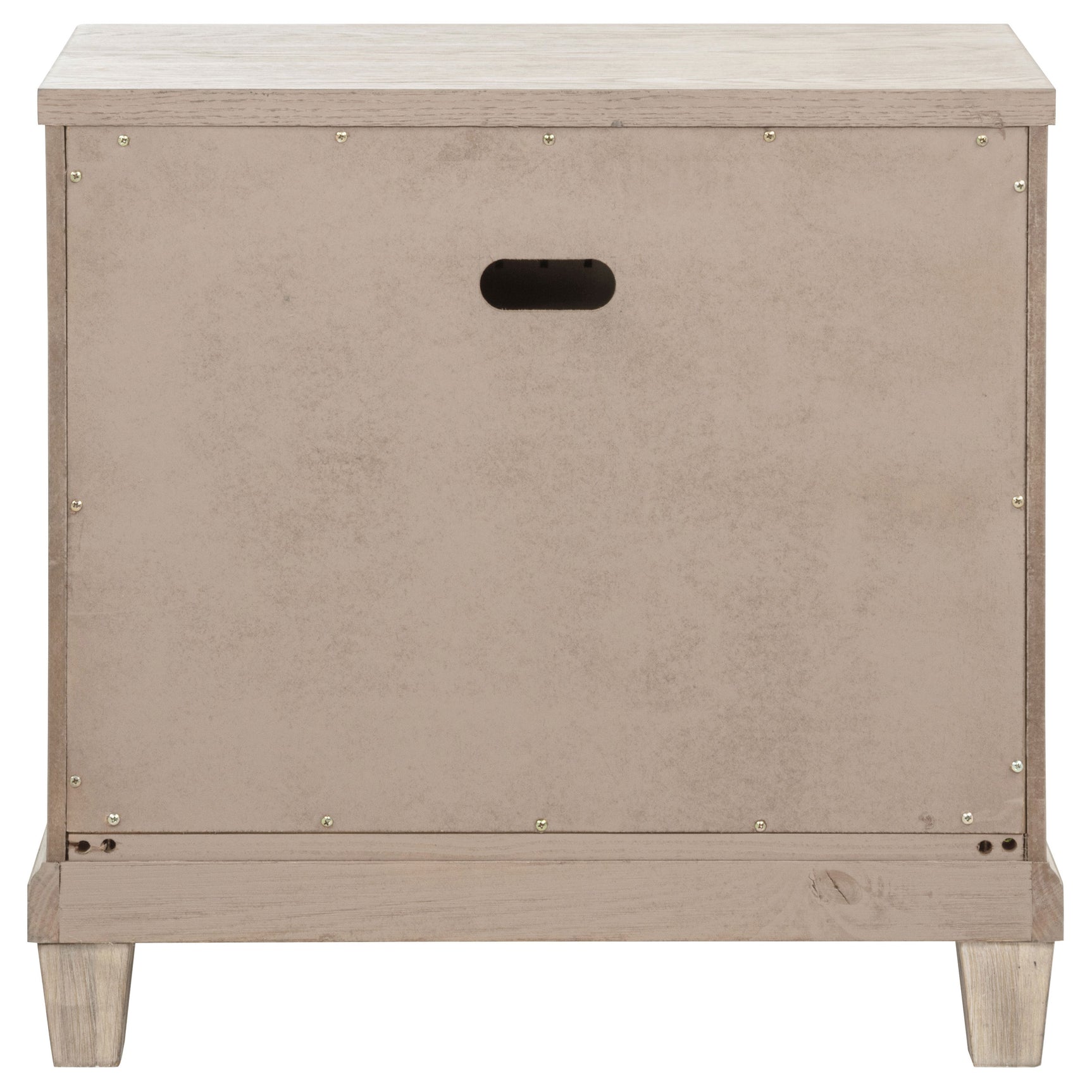 Pembroke Washed Oak 2-drawer Nightstand Bedside Table - Ornate Home