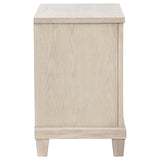 Pembroke Washed Oak 2-drawer Nightstand Bedside Table - Ornate Home