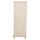 Pembroke Washed Oak 5-drawer Chest of Drawers - Ornate Home