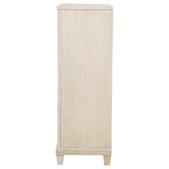 Pembroke Washed Oak 5-drawer Chest of Drawers - Ornate Home