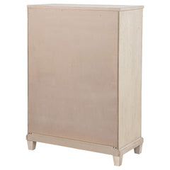 Pembroke Washed Oak 5-drawer Chest of Drawers - Ornate Home
