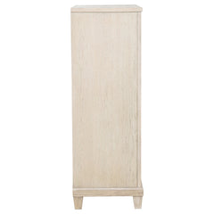 Pembroke Washed Oak 5-drawer Chest of Drawers - Ornate Home