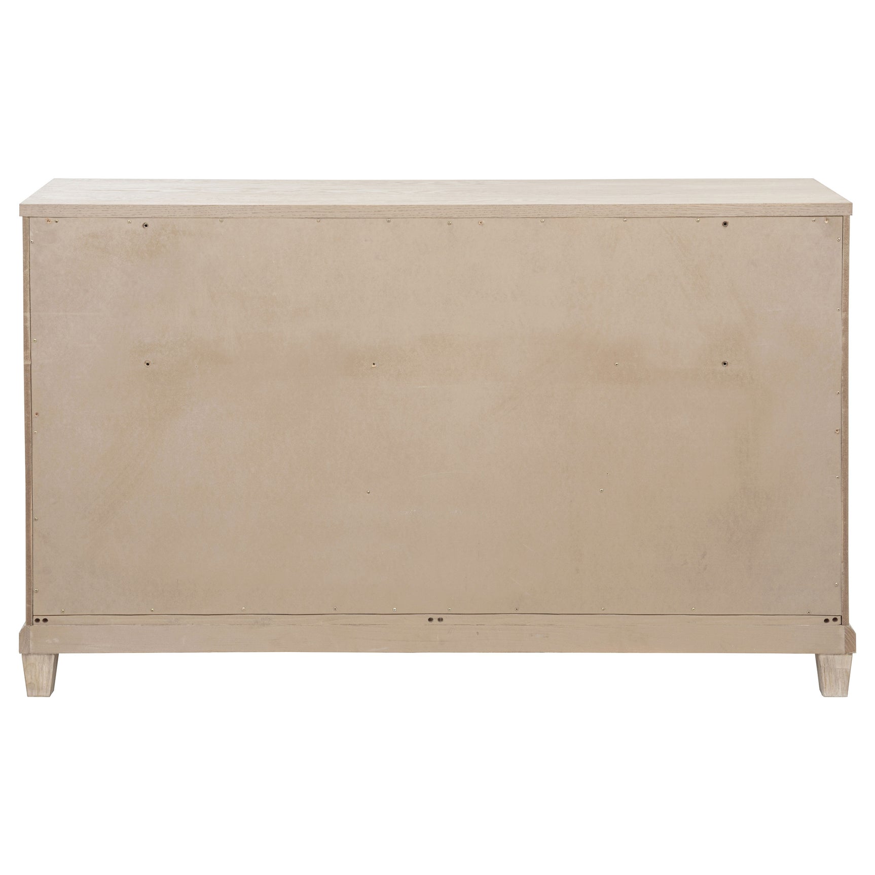 Pembroke Washed Oak 6-drawer Bedroom Dresser Cabinet - Ornate Home