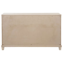 Pembroke Washed Oak 6-drawer Bedroom Dresser Cabinet - Ornate Home
