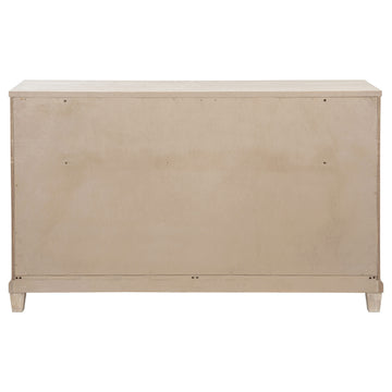 Pembroke Washed Oak 6-drawer Bedroom Dresser Cabinet - Ornate Home