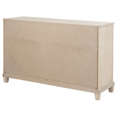 Pembroke Washed Oak 6-drawer Bedroom Dresser Cabinet - Ornate Home