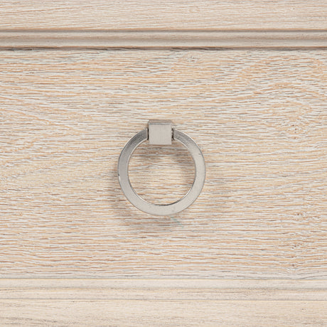 Pembroke Washed Oak 6-drawer Bedroom Dresser with Mirror - Ornate Home