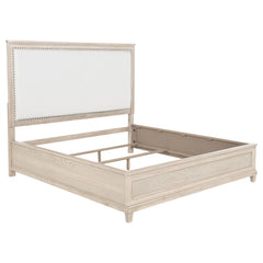 Pembroke Washed Oak 66-inch Eastern King Panel Bed - Ornate Home