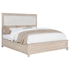 Pembroke Washed Oak 66-inch Eastern King Panel Bed - Ornate Home