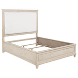 Pembroke Washed Oak 66-inch Queen Panel Bed - Ornate Home