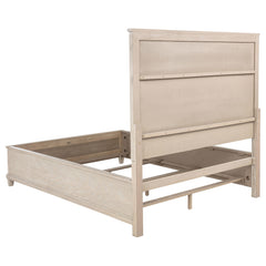 Pembroke Washed Oak 66-inch Queen Panel Bed - Ornate Home