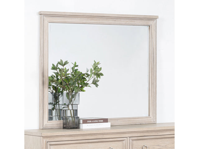 Pembroke Washed Oak Dresser Mirror - Ornate Home