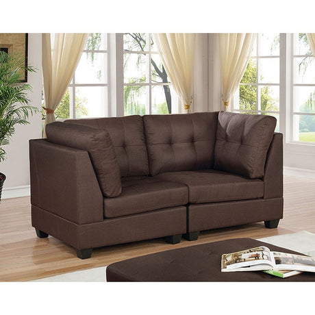 Pencoed Brown Loveseat - Ornate Home