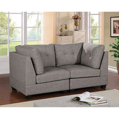Pencoed Light Gray Loveseat - Ornate Home