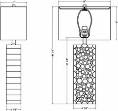 Pendlebury Table Lamp - Ornate Home