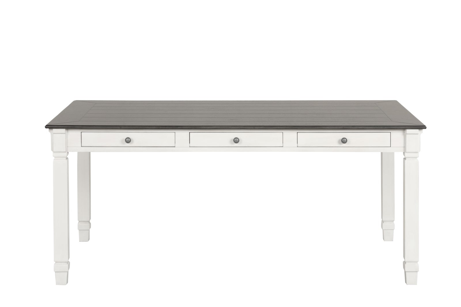 Pendola Rustic White 7 Piece Dining Set - Ornate Home