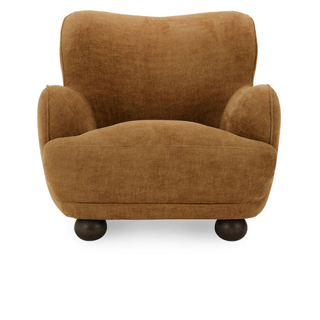 Penelope Amber Upholstered Accent Chair - Ornate Home