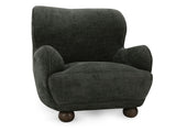 Penelope Forest Green Upholstered Accent Chair - Ornate Home