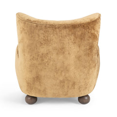 Penelope Golden Ember Accent Chair - Ornate Home