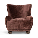 Penelope Midnight Fig Accent Chair