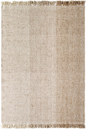 Penha Beige Monochrome Wool Area Rug - Clearance - Ornate Home