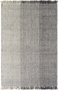 Penha Gray Monochrome Wool Area Rug - Clearance - Ornate Home
