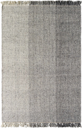 Penha Gray Monochrome Wool Area Rug - Clearance - Ornate Home
