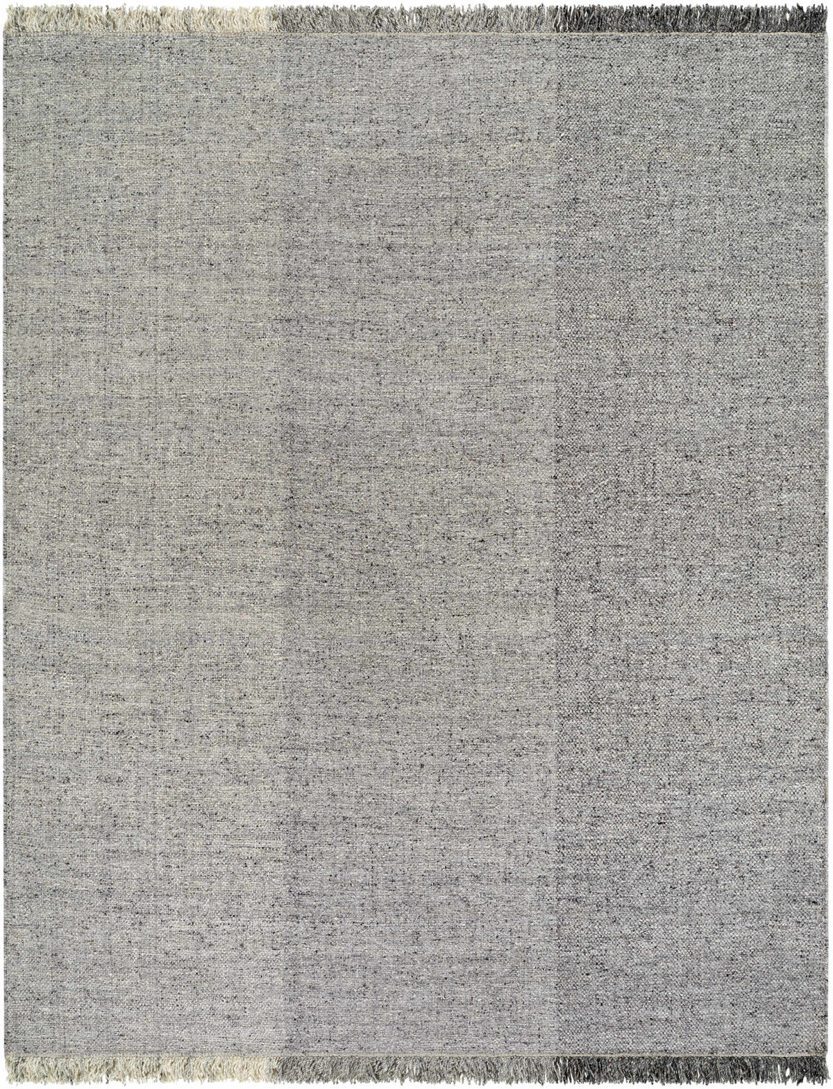 Penha Gray Monochrome Wool Area Rug - Clearance - Ornate Home