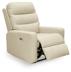Pennacle Pier Canvas Power Recliner - Ornate Home