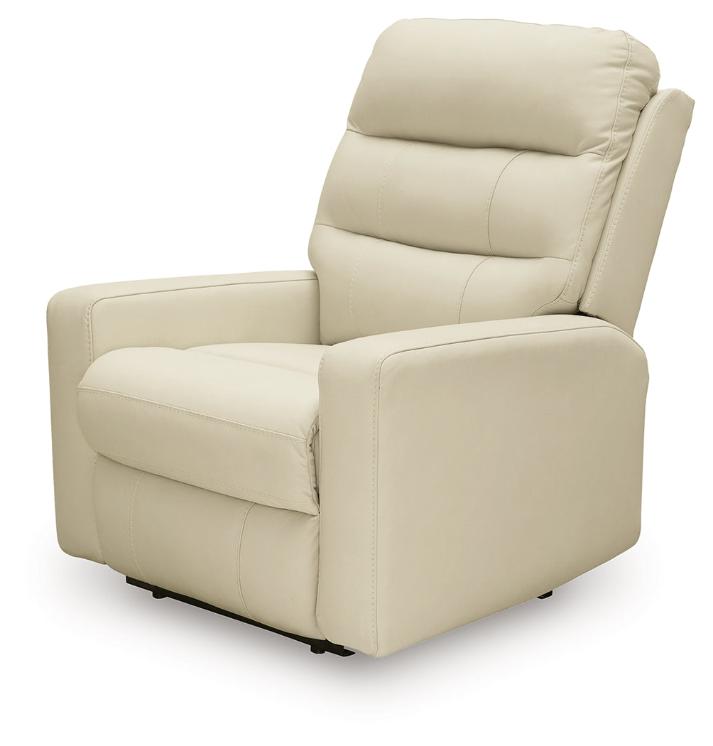Pennacle Pier Canvas Power Recliner - Ornate Home