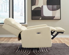 Pennacle Pier Canvas Power Recliner - Ornate Home