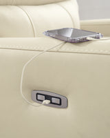 Pennacle Pier Canvas Power Recliner - Ornate Home