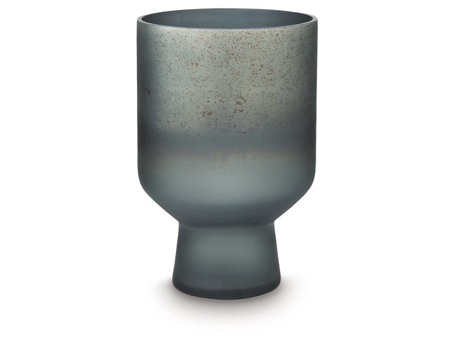 Pennmore Antique Blue Vase (12''H) - Ornate Home