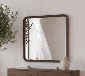 Penny Chocolate Mousse Dresser Mirror - Ornate Home