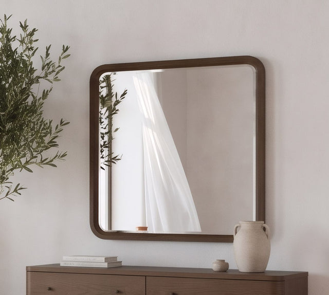 Penny Chocolate Mousse Dresser Mirror - Ornate Home
