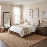 Penny Chocolate Mousse Floor Mirror - Ornate Home