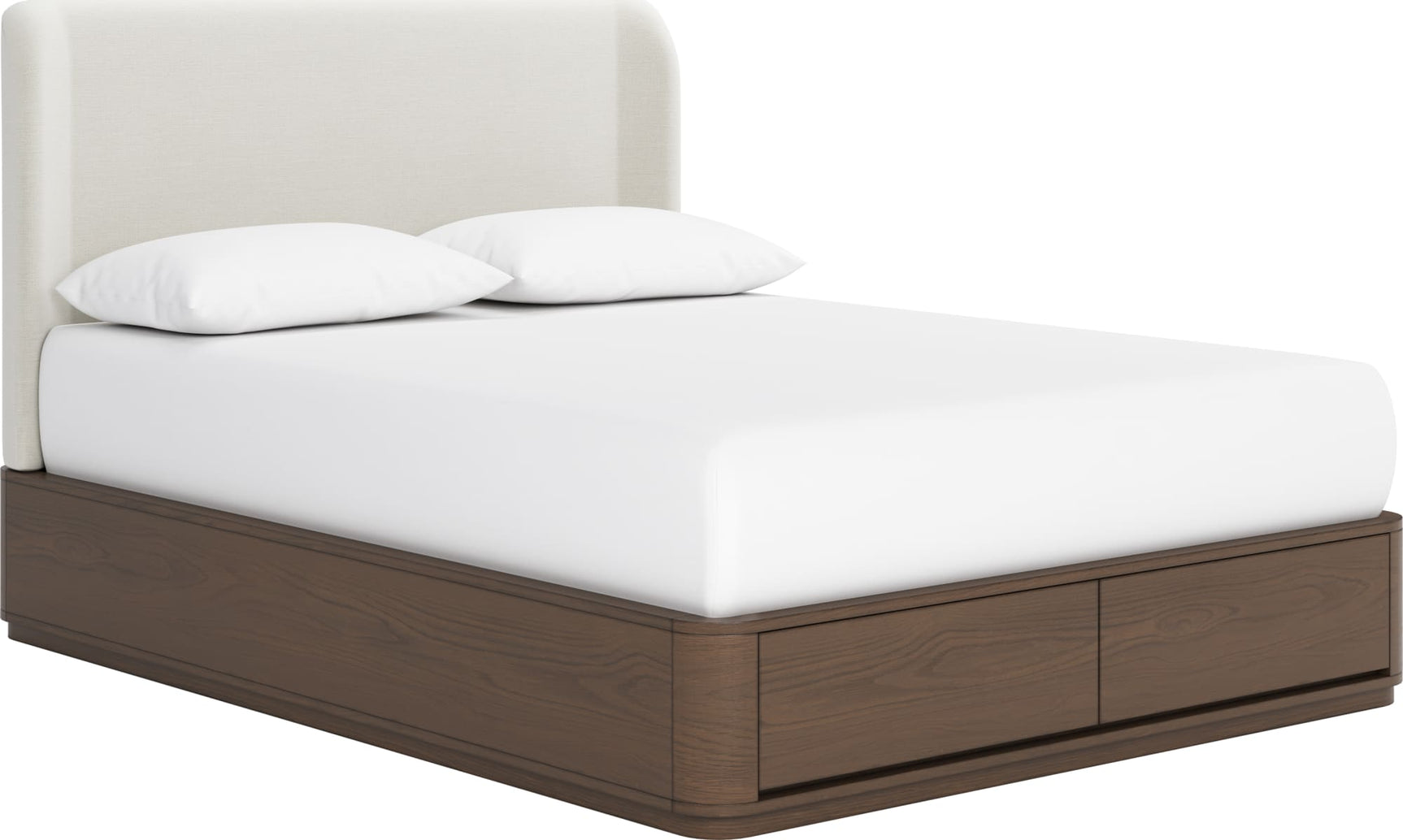 Penny Chocolate Mousse Full Storage Bed