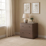 Penny Chocolate Mousse Nightstand - Ornate Home