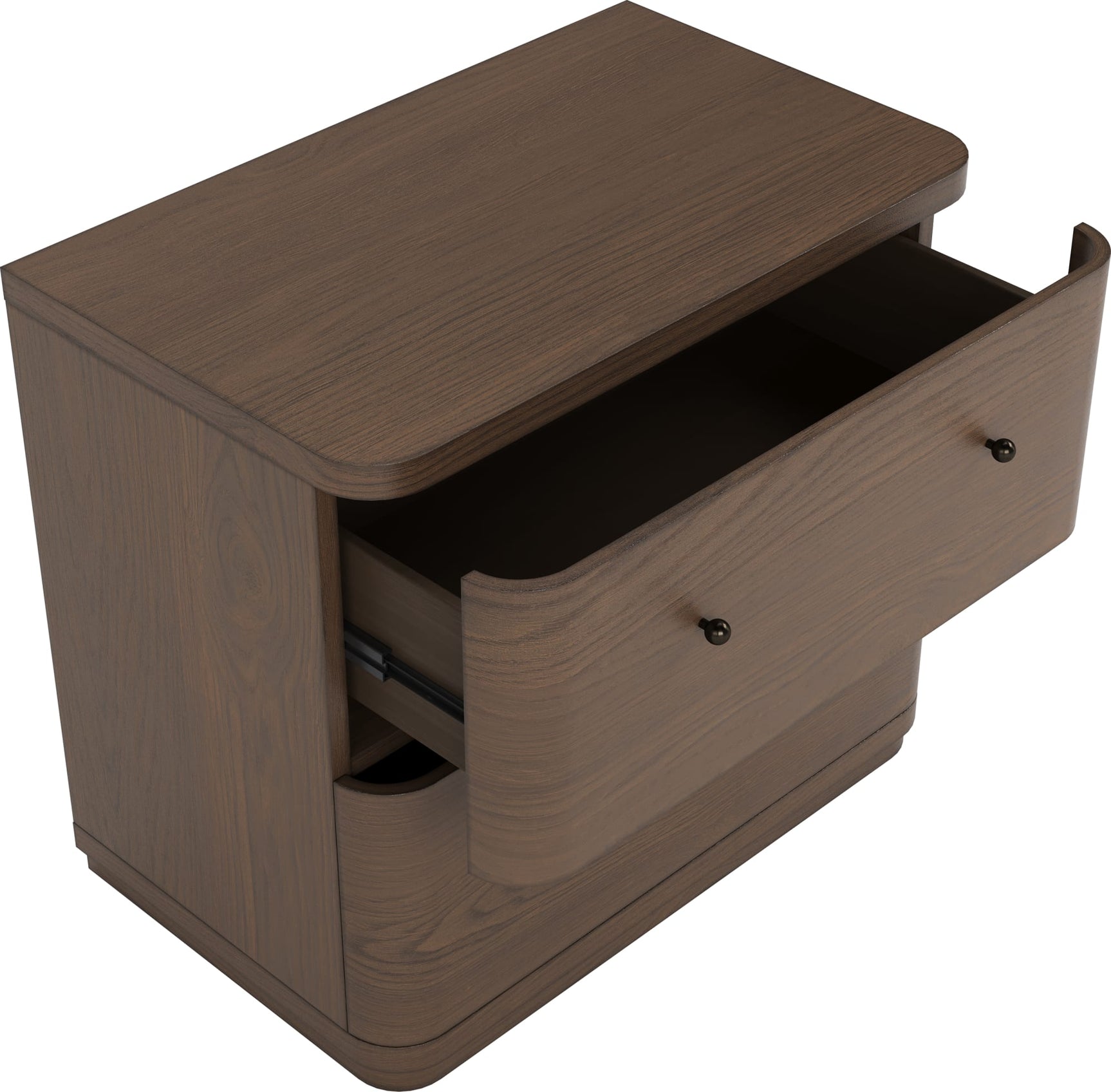 Penny Chocolate Mousse Nightstand - Ornate Home
