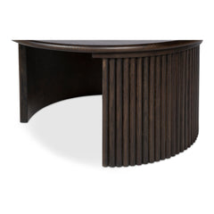 Penny Dark Brown Small Coffee Table - Ornate Home