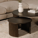 Penny Dark Brown Small Coffee Table - Ornate Home