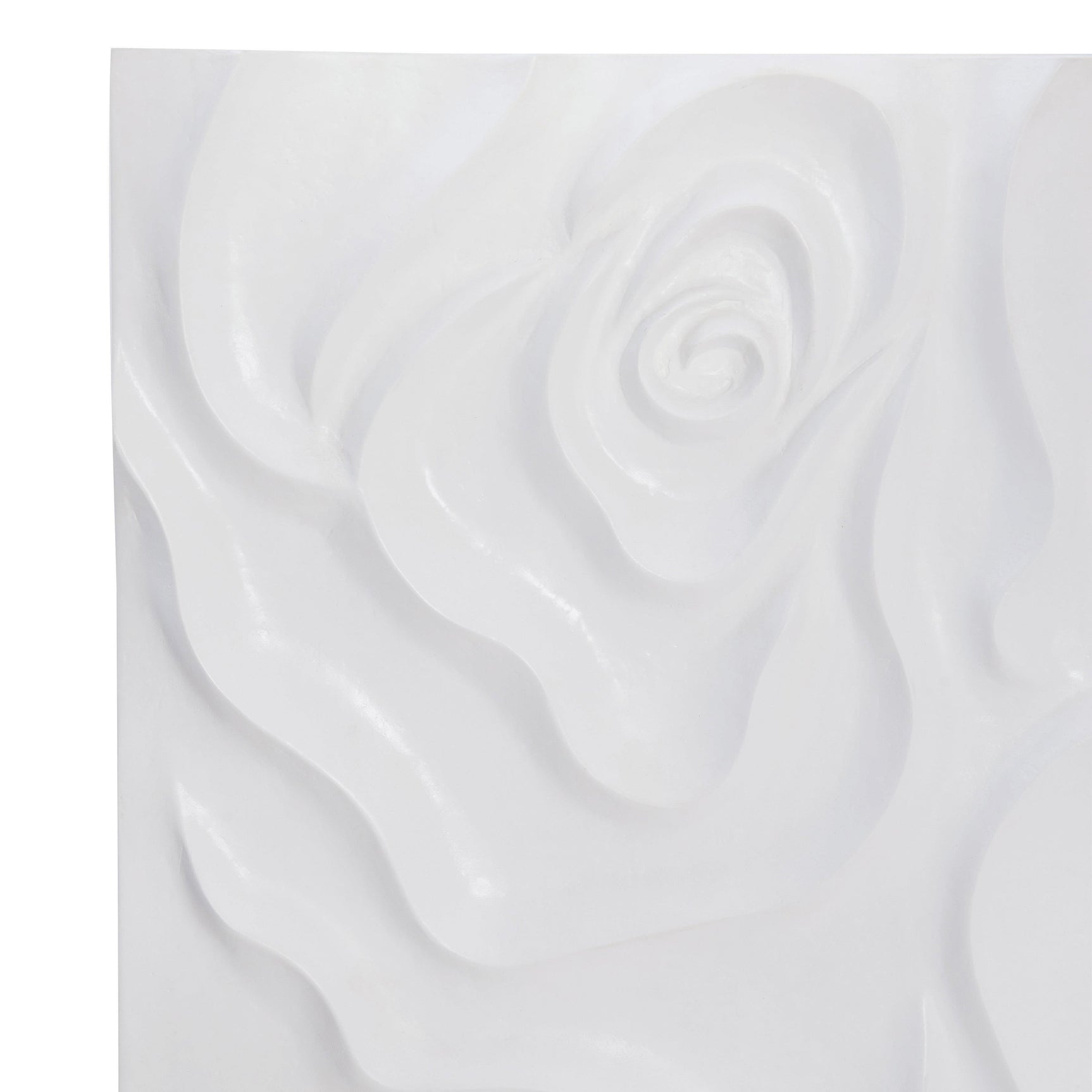 Penrose White Plaster Entertainment Credenza - Ornate Home