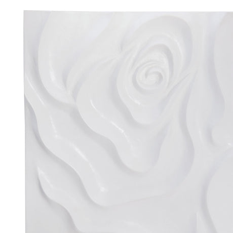 Penrose White Plaster Entertainment Credenza - Ornate Home