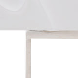 Penrose White Plaster Entertainment Credenza - Ornate Home