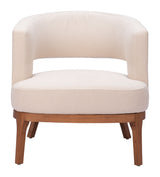 Penryn Beige Accent Chair - Ornate Home